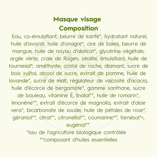 Masque visage 